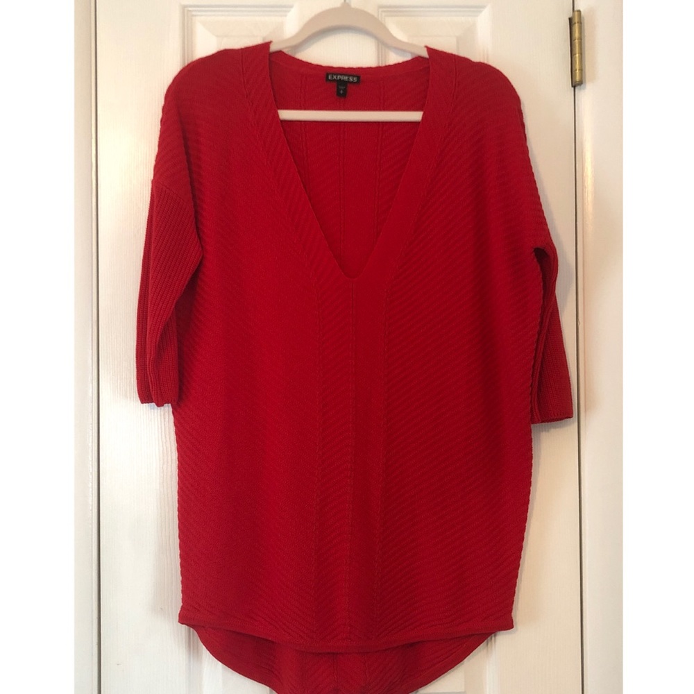 Red sweater